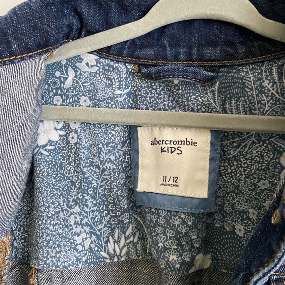 ABERCROMBIE KIDS Girl’s Denim Jacket Size 11/12 - Picture 5 of 5